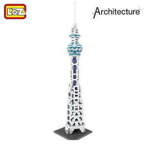 LOZ Tokyo Skytree Micro Blocks Set (650 pcs) - Nanoblock