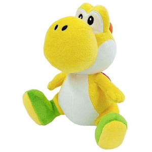 Little Buddy Yellow Yoshi Plush - 7" Super Mario Collection