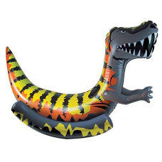 Poolmaster T-Rex Inflatable Ride-On Dinosaur Jumbo Swimming Pool Float Rider