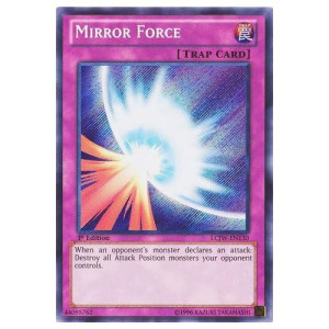 Yu-Gi-Oh! - Mirror Force (Lcjw-En130) - Legendary Collection 4: Joey'S World - 1St Edition - Secret Rare