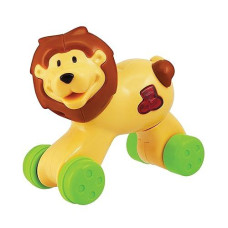 Press N Go Lion Musical Safari, Yellow/Brown