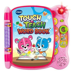 Vtech Touch And Teach Word Book, Pink