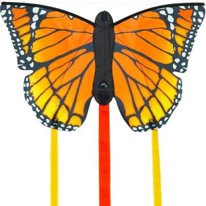 Hq Kites Monarch R Butterfly Kite, 20 Inch Single Line Kite With Tail