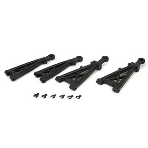 Ecx Ecx234001 Front Suspension Arm Set: 4Wd All 2 1:10 Scale