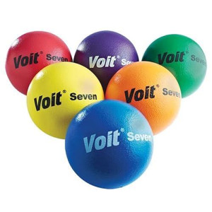 Voit 7" Multicolour Tuff Ball Set of 6 - Durable