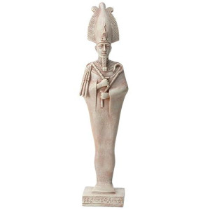 Ytc Long Figurine Statue Of Ancient Osiris In Traditional Costume Design