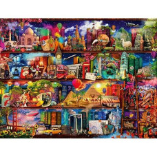 Ravensburger World Of Books Puzzle - 2000-Piece Jigsaw Game | Premium Quality Pieces | Anti-Glare Surface | Precision Fit | Great Gift For All Ages