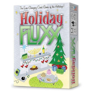 Looney Labs Holiday Fluxx Card Game for 2-6 Players