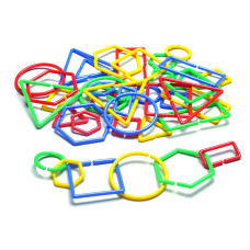 Learning Advantage 7115 Attribute Shape N Links Pack Of 40