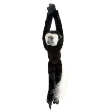 Wild Republic Colobus Plush, Monkey Stuffed Animal, Plush Toy, Gifts For Kids, Hanging 20 Inches