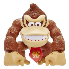 Super Mario Donkey Kong 6-Inch Deluxe Action Figure, With Up To 10 Points Of Articulation, Official Nintendo Licensed Product Action Figure, For Kids Ages 3+