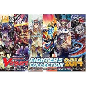 2014 Fighter'S Collection English Booster Box - Cardfight Vanguard Card Game - 10 Packs / 3 Cards Rrr+