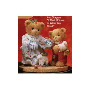 Pamela And Grayson - A Dash Of Love By Cherished Teddies #352616