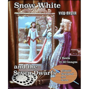 Snow White - Classic Viewmaster Clay Figure Art - 3 Reels 21 3D Images