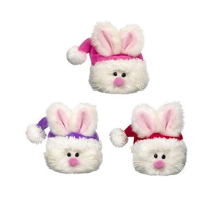 Ganz Tumbleweed Bunnies With Santa Hat Hx11265 (Includes 1)