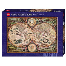 Heye Vintage World Puzzles (2000-Piece), 68 X 98 X 0.3 Centimetres