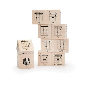 Uncle Goose Chord Cubes Guitar Blocks - Made In The Usa