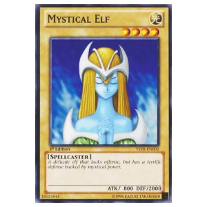 Yu-Gi-Oh! - Mystical Elf (Ysyr-En002) - Starter Deck: Yugi Reloaded - Unlimited Edition - Common