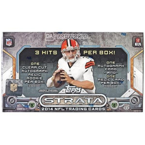 Topps 2014 Strata Nfl Trading Cards Hobby Box