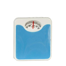 Dollhouse Miniature 1:12 Scale Blue Bathroom Scale #G7211