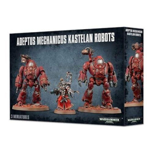 Warhammer 40k Adeptus Mechanicus Kastelan Robots - Black