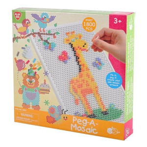 Playgo Peg-A-Mosaic Over 1800 Piece Game