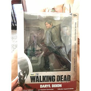 Walking Dead Daryl Dixon Bloody Variant 10" Inch Figure Survivor Edition By