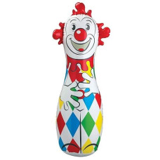 Schylling Classic Clown Bop Bag - Multi, One Size, Fun Toy