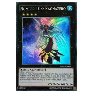 Yu-Gi-Oh! - Number 103: Ragnazero (Ap07-En009) - Astral Pack: Booster Seven - Unlimited Edition - Super Rare