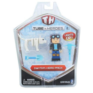 Jazwares Tube Heroes TDM Hero Pack - Multi-Colored Figures