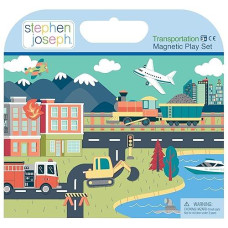 Stephen Joseph Magnetic Play Set Transportation