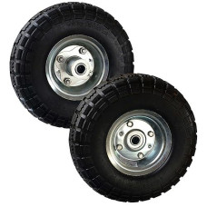 Nftire102 Buffalo Tools 10" No Flat Tires - Set Of 2