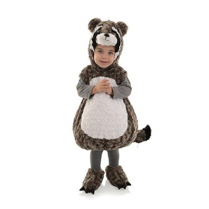 Underwraps Raccoon Belly Costume, Multi, Large (2-4T