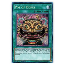 Yu-Gi-Oh! - Pot Of Riches (Mp15-En233) - Mega Pack 2015-1St Edition - Secret Rare