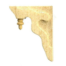 Dollhouse Miniature Set Of 4 Corbel Brackets