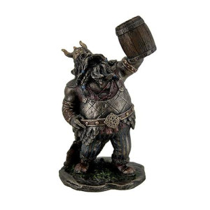 Zeckos Viking Warrior Toasting The Dead Statue Figurine