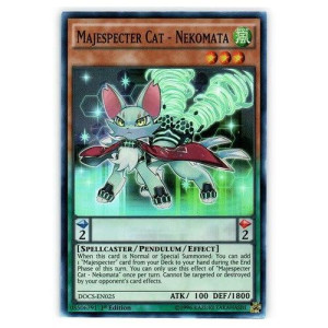 Yu-Gi-Oh! - Majespecter Cat - Nekomata (Docs-En025) - Dimension Of Chaos - 1St Edition - Super Rare