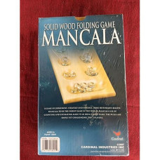 Mancala Solid Wood Folding Game By Cardinal Family Game Oldest Game In World