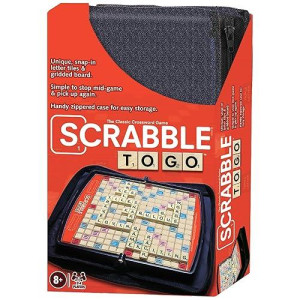 Winning Moves Scrabble to Go Game, Travel Version, 2-4 Players