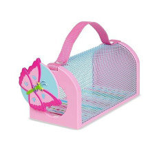 Melissa & Doug Butterfly Bug House Toy for Kids, Pink