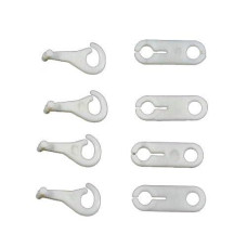 4 Pairs Replacement Parts For Thomas Train Trackmaster Toys Couplers Hooks Eyes