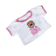 It'S A Girl T-Shirt Teddy Bear Clothes Fits Most 14"-18" Build-A-Bear And Make Your Own Stuffed Animals