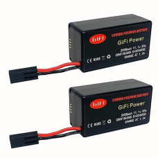 Maximalpower Gifi Power Lipo Battery Or Charger For Parrot Ar.Drone 2.0 & 1.0 Quadricopter (2 Battery 2000Mah)