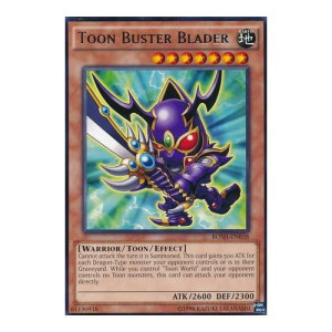 Yu-Gi-Oh! - Toon Buster Blader (Bosh-En038) - Breakers Of Shadow - Unlimited Edition - Rare