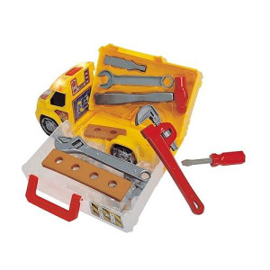 Dickie Toys Push And Play Construction Handyman Case Vehicle