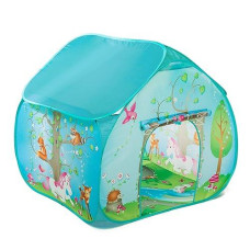 Pop It Up | Enchanted Forest Play Tent, Blue | Fun2Give | Front & Back Doors, Spacious Interior, Pretend Play, Toddlers & Kids Ages 3+