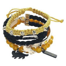 Harry Potter Hufflepuff Arm Party Bracelet Set