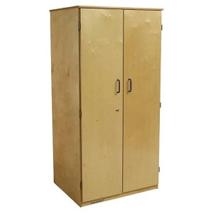 Childcraft Locking 2Door Storage Unit 2934 X 23 X 60 Inches