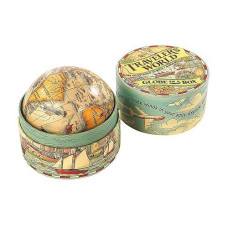 Authentic Models Traveler'S World Globe In A Box: Explore The World, 4-Inch Interactive Earth Globe In Matching Keepsake Box, Perfect Shelf Decor