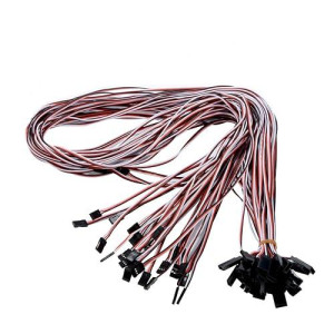 Yxq 1M Servo Extension Cable 3 Pin Male To Female Lead Wire For Rc Airplane (10Pcs)